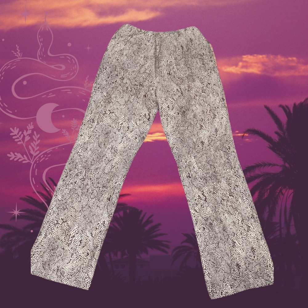 Snake Skin Dress Pants
